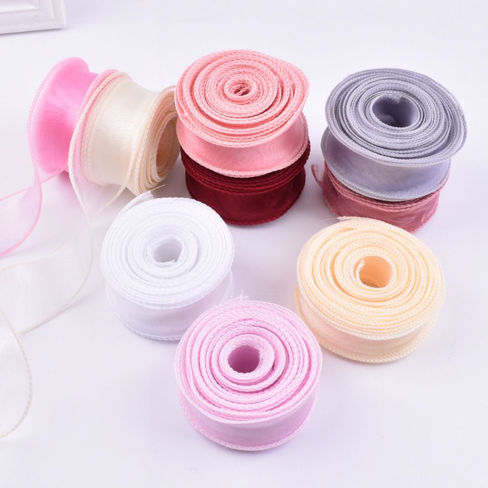Ribbon Organza Roll - Рулон атласной ленты шириной 40 мм,