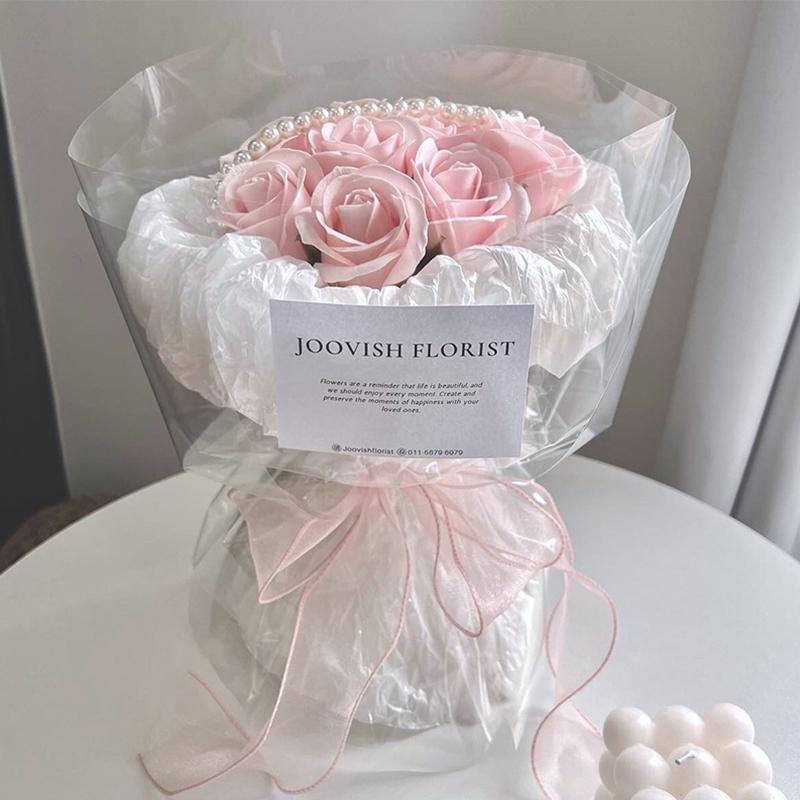 Ribbon Organza Roll - Лента из органзы с цветочным узором,