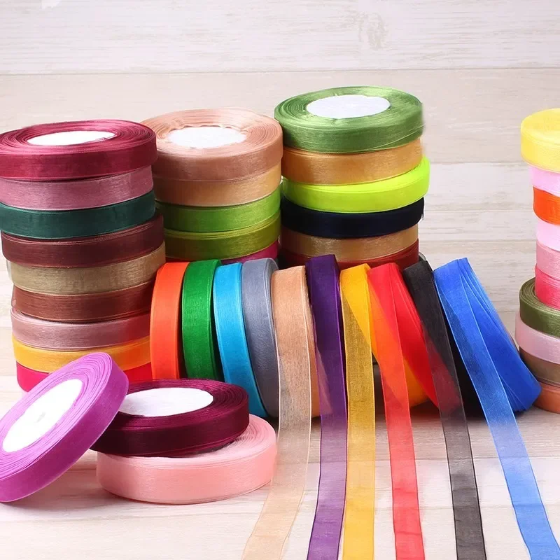 Ribbon Organza Roll - Лента из органзы 15 мм, 50