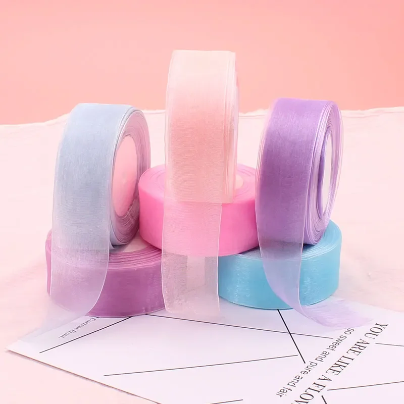 Ribbon Organza Roll - 4 см шифоновая лента из органзы,