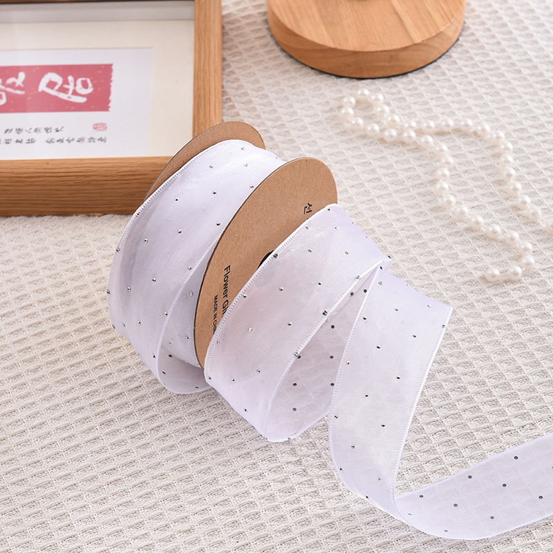 Ribbon Organza Roll - 20 ярдов в рулоне, 4 см,