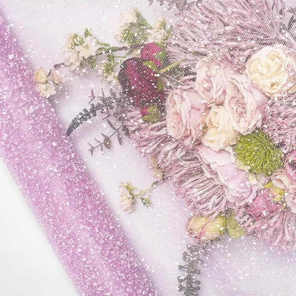 Florist Supply Paper - Снежинка, свежий цветок, упаковочная бумага шириной
