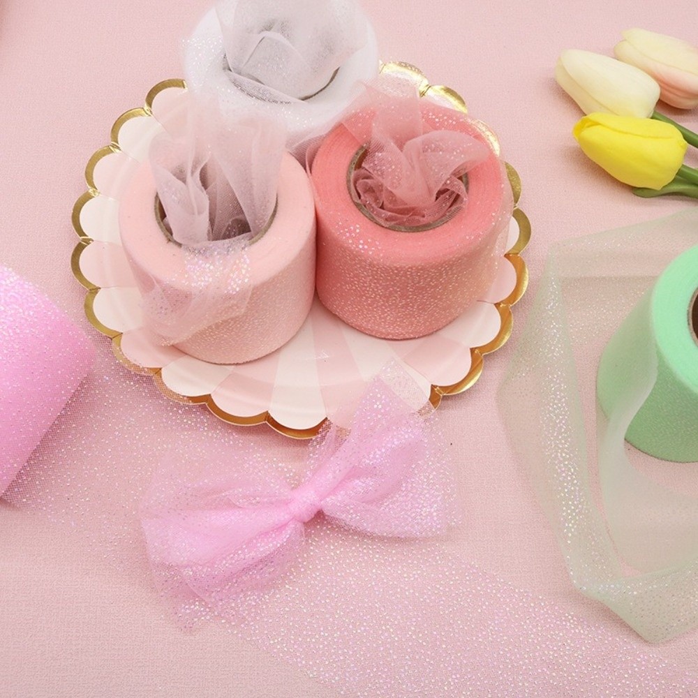 Лента из органзы с кристаллами – обзор и цена Ribbon Organza Roll