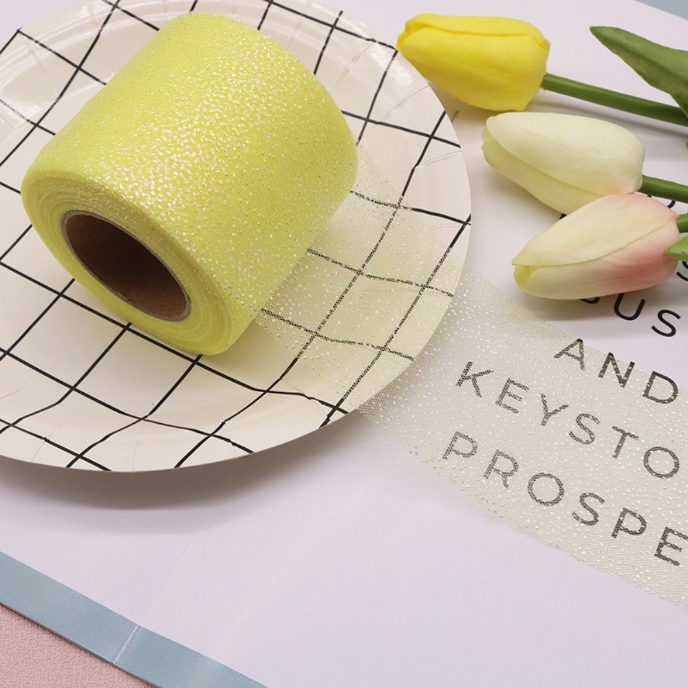 Лента из органзы с кристаллами – обзор и цена Ribbon Organza Roll