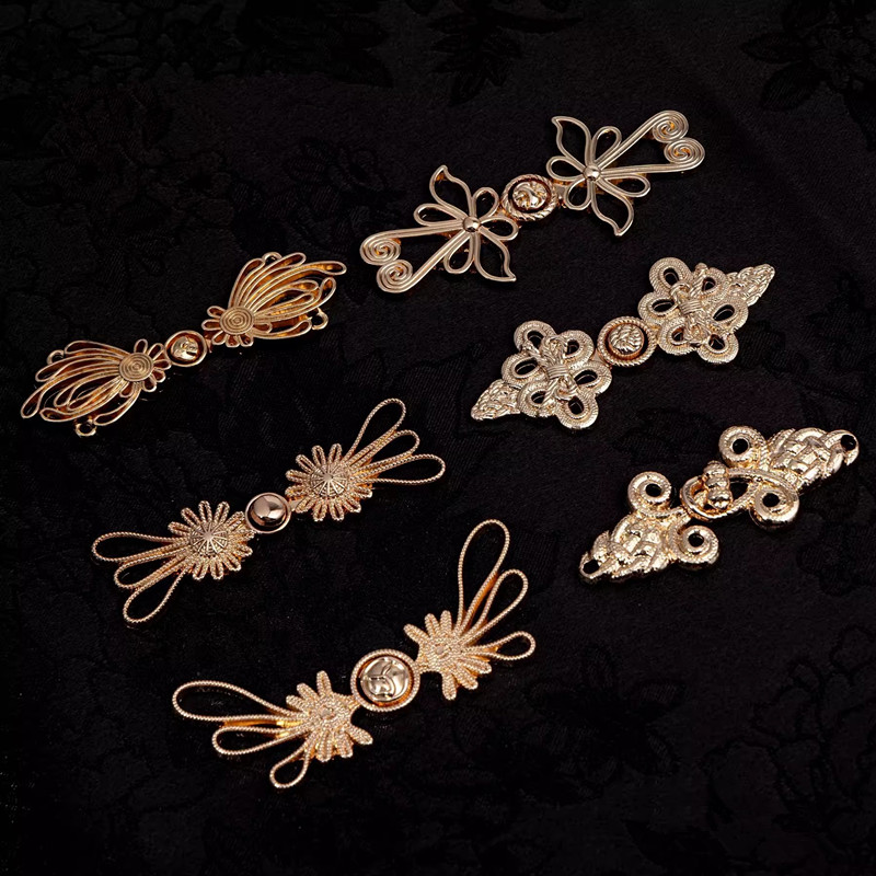 5 шт., металлическая пуговица  – обзор и цена Flower Frog Pin