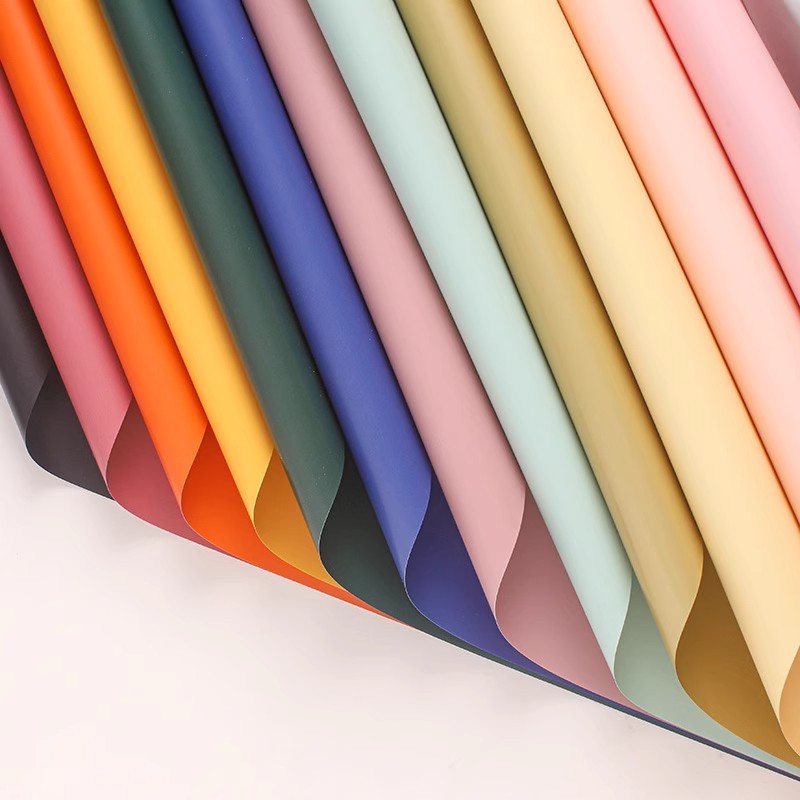 Однотонная бумага в Корейском  – обзор и цена Florist Supply Paper