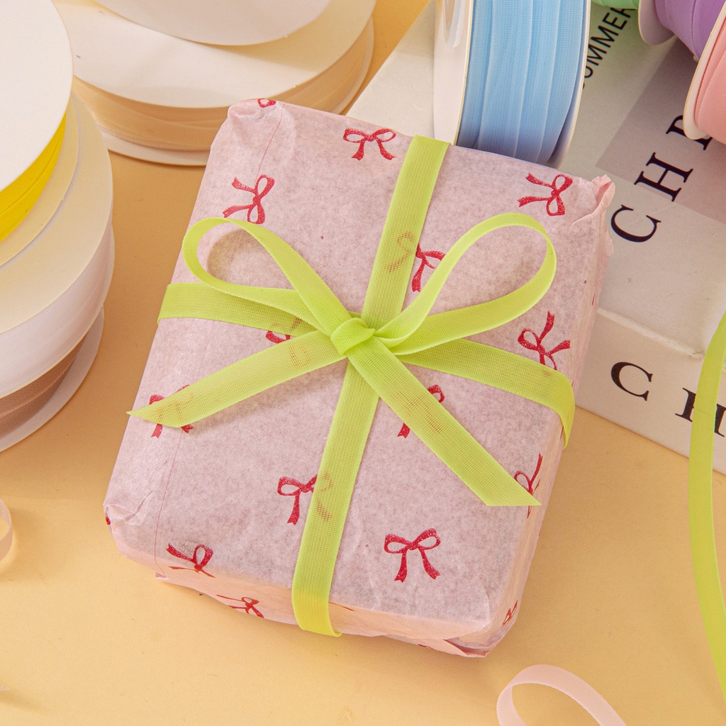 25 ярдов/рулон, 6 мм, двусторо – обзор и цена Ribbon Organza Roll