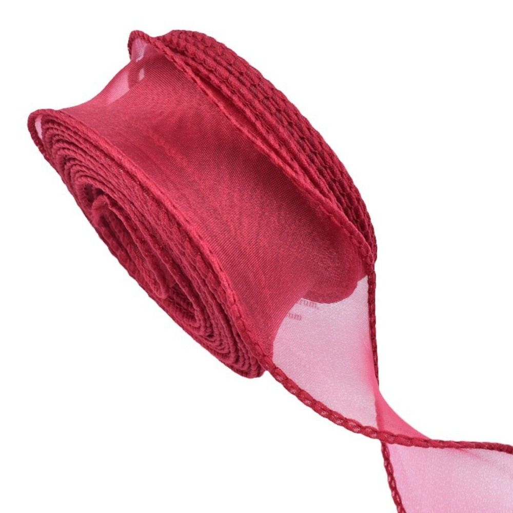 Рулон атласной ленты шириной 4 – обзор и цена Ribbon Organza Roll