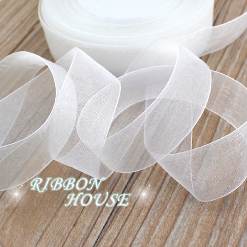 (50 ярдов/рулон) 12/15/20/25/4 – обзор и цена Ribbon Organza Roll