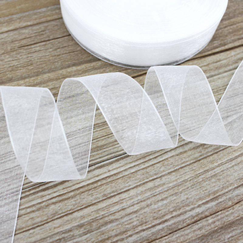 (50 ярдов/рулон) 12/15/20/25/4 – обзор и цена Ribbon Organza Roll
