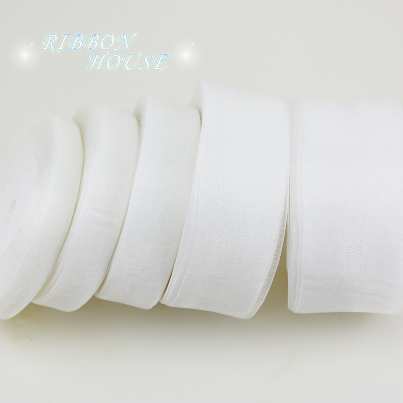 (50 ярдов/рулон) 12/15/20/25/4 – обзор и цена Ribbon Organza Roll