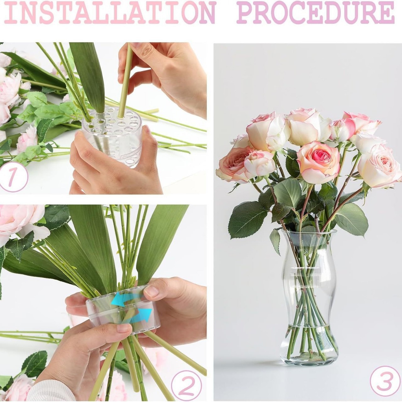 Спиральный держатель для стебл – обзор и цена Florist Supply Bulk