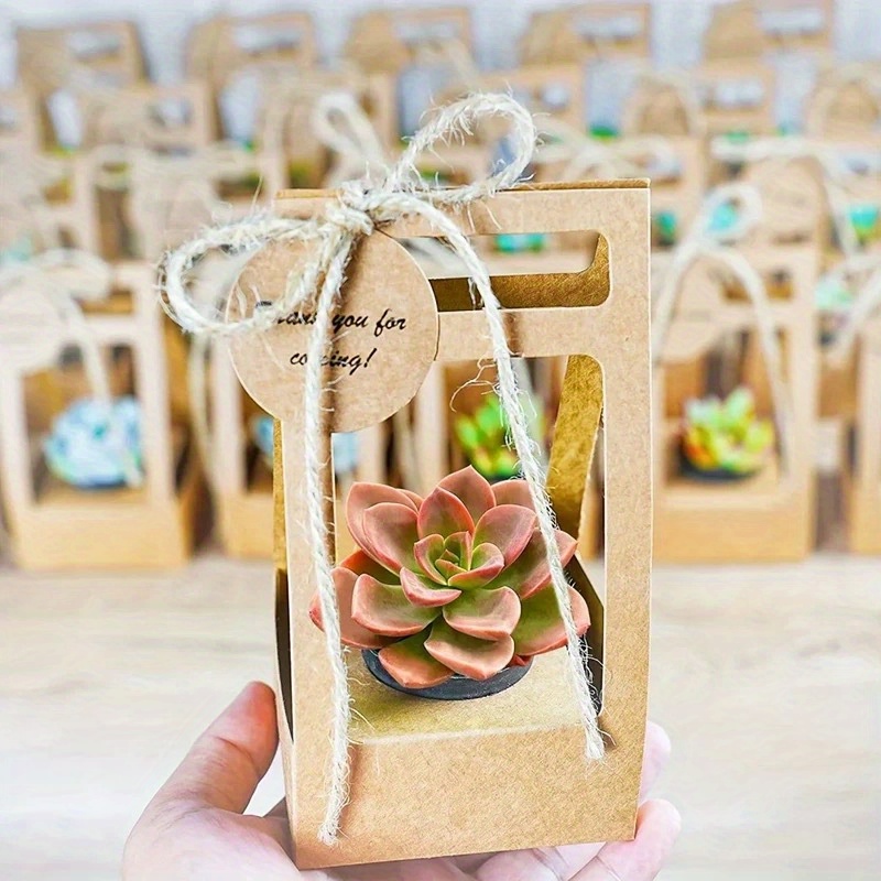 Набор из 10 подарочных пакетов – обзор и цена Flower Wrap Kraft