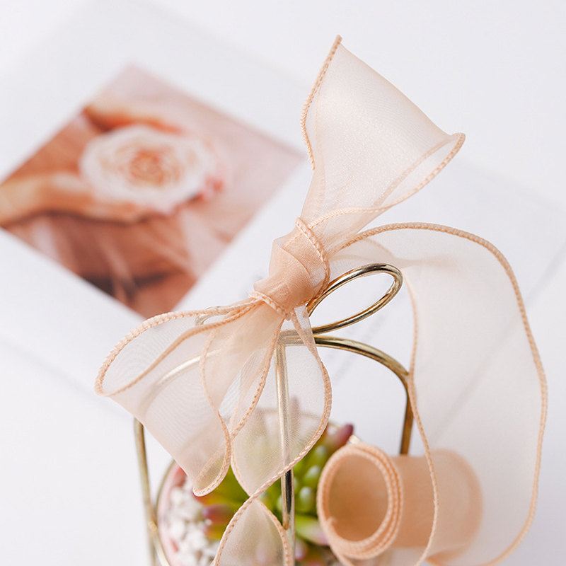 9 метров/рулон, шелковая лента – обзор и цена Ribbon Organza Roll