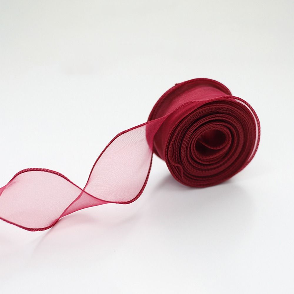 40 мм, 10 ярдов, рулон атласно – обзор и цена Ribbon Organza Roll