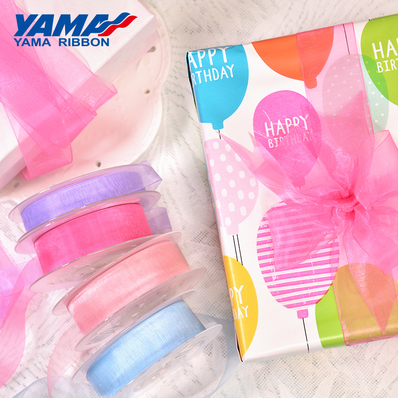 YAMA Прозрачная шелковая лента – обзор и цена Ribbon Organza Roll