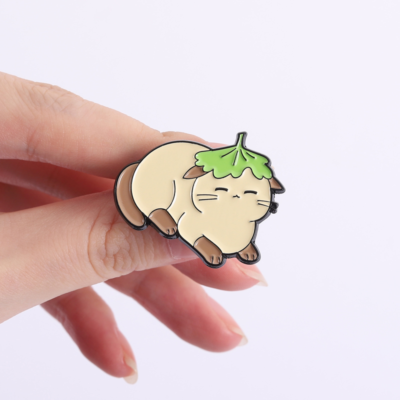 Цветы лист шляпа эмалированные – обзор и цена Flower Frog Pin