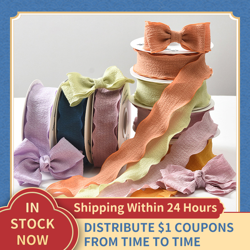 Лента для волос ручной работы, – обзор и цена Ribbon Organza Roll