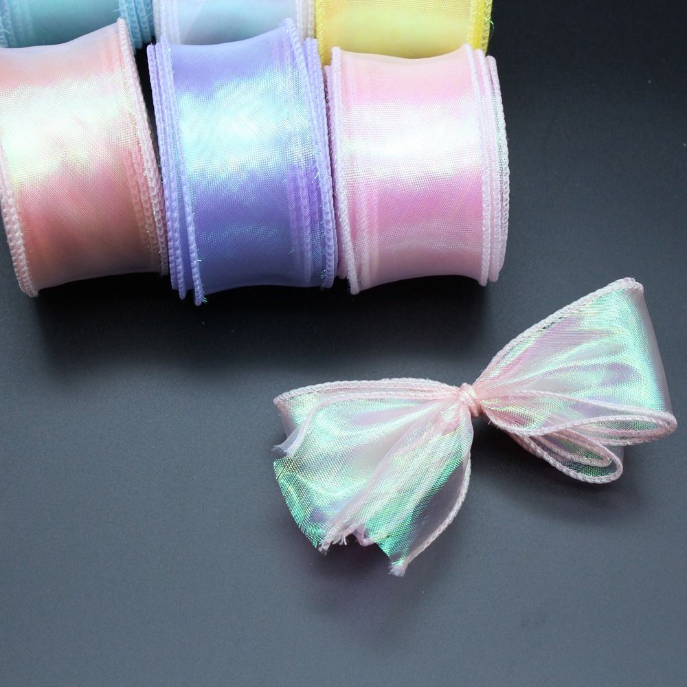 40 мм, 10 ярдов, рулон атласно – обзор и цена Ribbon Organza Roll